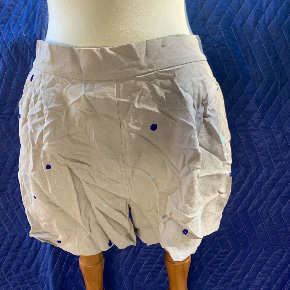 T. Babaton silk shorts